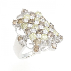 Nhẫn kim cương K18WG 3.20CT