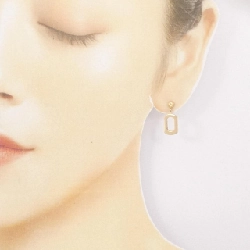 K18YG Bông tai - Hàng hiệu Authentic 877226