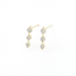 K18YG Bông tai kim cương 0.20CT - Hàng hiệu Chính hãng 864190