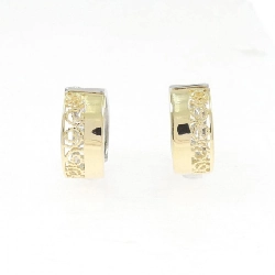 K18YG/K14WG Bông tai - Hàng hiệu Authentic 872329