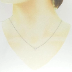 PT900/PT850 Solitaire Diamond Necklace - Hàng hiệu Authentic 859977