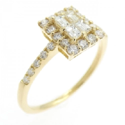 【Sản phẩm mới】Nhẫn kim cương K18YG 0.50CT