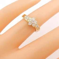 Nhẫn kim cương hoa K18YG 0.51CT - Hàng hiệu Authentic 856351