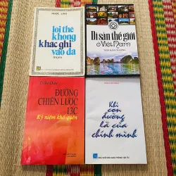 4 cuốn gồm truyện, di sản, lịch sử, bút ký phóng sự