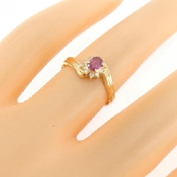 Nhẫn Ruby K18YG 0.22CT - Hàng hiệu Chính hãng 852888