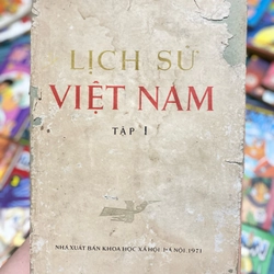 LỊCH SỬ VIỆT NAM - tập 1 (XB1971)