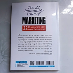 22 Quy luật bất biến trong marketing - Al Ries & Jack Trout (mới 99%) 202699