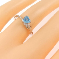 Nhẫn Blue Topaz Hình Trái Tim K14WG - Hàng hiệu Chính hãng 848706