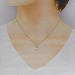 K14WG Dây chuyền kim cương 0.05CT - Hàng hiệu Chính hãng 856929