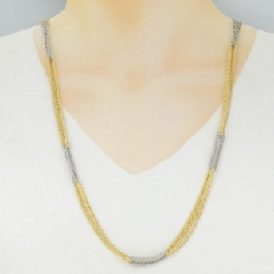 Dây chuyền 750YG/750WG - Hàng hiệu Authentic 863652