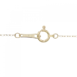 K18YG Dây chuyền kim cương 0.10CT - Hàng hiệu Chính hãng 862750