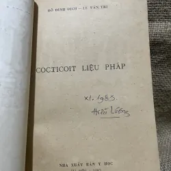 ĐỖ ĐÌNH ĐỊCH - LÊ VĂN TRI - COCTICOIT LIỆU PHÁP-150 trang  933032