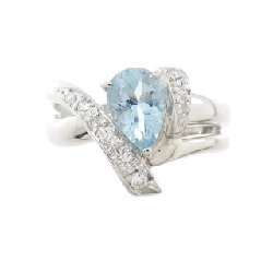 Nhẫn Aquamarine PT900 - Hàng hiệu Chính hãng 855633