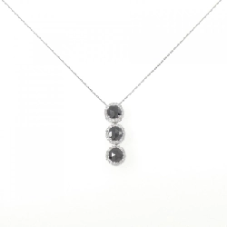 Dây chuyền kim cương K18WG 1.50CT - Hàng hiệu Chính hãng