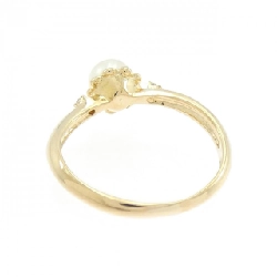 Nhẫn ngọc trai Akoya K18YG 5.2mm - Hàng hiệu Authentic 849932