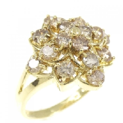 Nhẫn kim cương K18YG 1.00CT - Hàng hiệu chính hãng