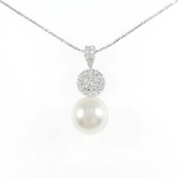 K18WG Ngọc trai trắng 13.5mm - Hàng hiệu Chính hãng