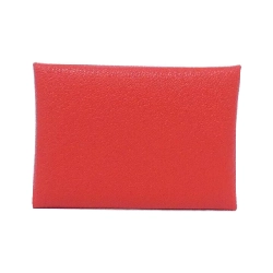 【Sản phẩm chưa sử dụng】Ví tiền Hermes Calvi Duo Verso 083038CK