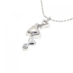 K18WG Dây chuyền đá mặt trăng 0.31CT - Hàng hiệu Chính hãng 855650