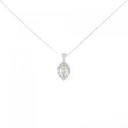 Dây chuyền kim cương PT900/PT850 0.35CT - Hàng hiệu Authentic