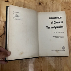 II Fundamentals of Chemical Thermodynamics by E. N. Yeremin - Mir Publishers - 1981 472043