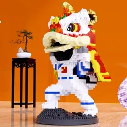 Bộ đồ chơi lắp ráp mô hình Lion Dance Dragon 1872 mảnh 1009277