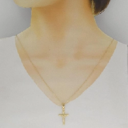 K18YG Dây chuyền hình chữ thập - Hàng hiệu Chính hãng 847376