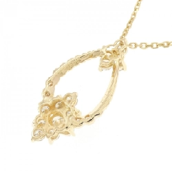 K18YG Hoa Kim Cương Dây Chuyền 0.80CT - Hàng hiệu Chính hãng 858014