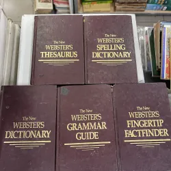 BỘ SÁCH THAM KHẢO TIẾNG ANH: THE NEW WEBSTER’S DELUXE DESK REFERENCE LIBRARY