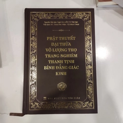 Phật thuyết đại thừa vô lượng thọ (khổ to, bìa cứng)