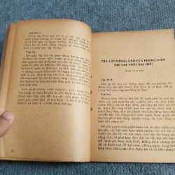 TRẢ LỜI CÁC NHÀ BÁO NƯỚC NGOÀI - NGUYỄN VĂN LINH 701928