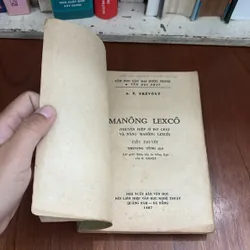 II Sách Xưa: MANÔNG LEXCÔ (Tiểu Thuyết) - A.F. PREVOST - 1987 605992