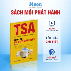 Sách - TSA Luyện thi ĐGTD theo cấu trúc đề của ĐH BKHN – Tổng ôn Tư duy đọc hiểu 925907