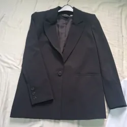 Áo khoác blazer cao cấp  2 màu đen , trắng size 2(42-54KG) 750557