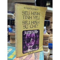 Siêu hình tình yêu, siêu hình sự chết - Schopenhauer 128546