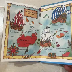 NGOẠI VĂN tiếng anh trẻ em : truyện PIRATES Captain Roger’s Birthday - LadyBird 1027817
