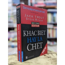 Khác biệt hay là chết - Jack Trout & Steve Rivkin 124620