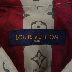 Áo sơ mi ngắn tay Louis Vuitton Monogram Trunk Stripe NIGO phiên bản giới hạn Nhật Bản HMS05WJB8 - Hàng hiệu Authentic 893038
