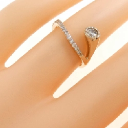 Nhẫn kim cương K18PG 0.35CT 673403