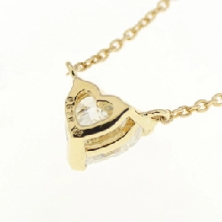 K18YG Dây chuyền kim cương 0.578CT I SI1 hình trái tim - Hàng hiệu Authentic 874882