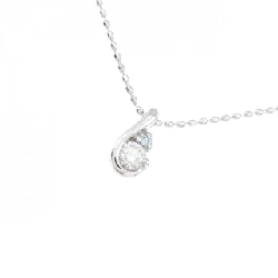 K18WG Dây chuyền kim cương 0.11CT - Hàng hiệu Chính hãng 859972