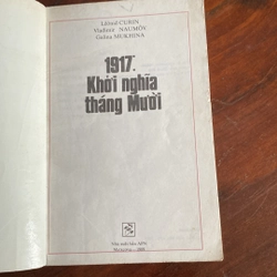 1917 KHỞI NGHĨA THÁNG MƯỜI, SÁCH IN TẠI LIÊN XÔ NĂM 1989 474168