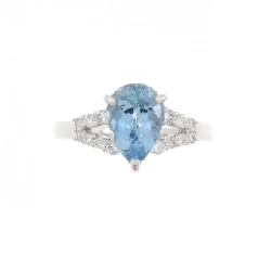 Nhẫn Aquamarine K18WG 1.12CT 665477