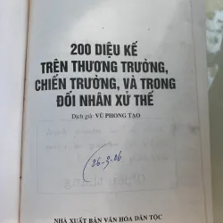 200 DIỆU KẾ TRÊN THƯƠNG TRƯỜNG, CHIẾN TRƯỜNG VÀ TRONG ĐỐI NHÂN XỬ THẾ - VŨ PHONG TẠO  784249