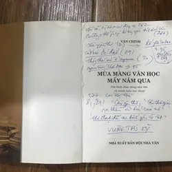 Mùa Màng Văn Học Mấy Năm Qua - Văn Chinh - Tập Phê bình - Tiểu luận (t4) 727398