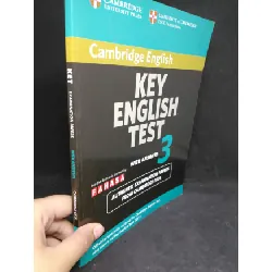 [Sách Cũ SCGR] Key English test with answers 3 mới 90% HCM1303