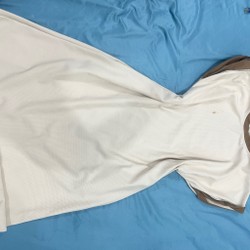 Váy tay hến, size M, màu nude 68125