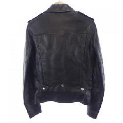 SAINT LAURENT 397290 Y5YA1 Áo khoác da biker - Hàng hiệu Authentic 892738