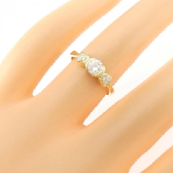Nhẫn kim cương K18YG 0.35CT - Hàng hiệu Chính hãng 852561