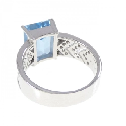 Nhẫn Aquamarine PT900 4.060CT - Hàng hiệu Chính hãng 847937